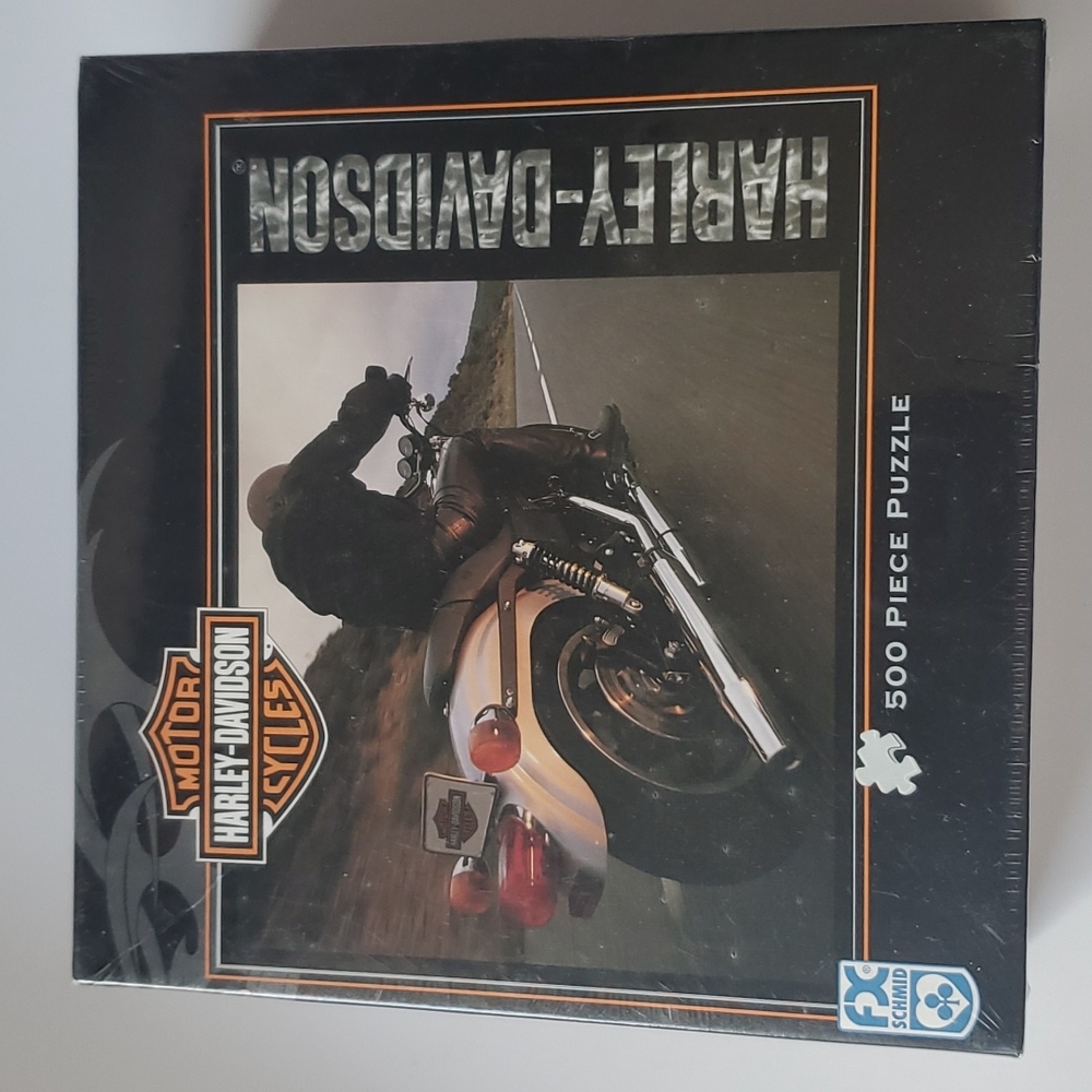 Harley Davidson Rider 500 piece jigsaw puzzle